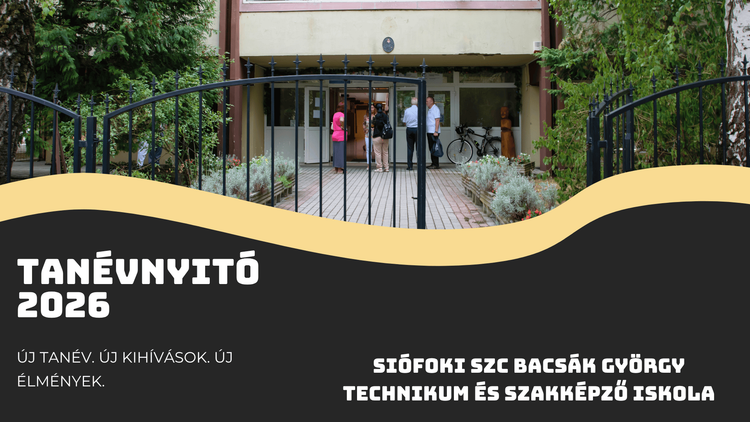 Tanévnyitó 2026