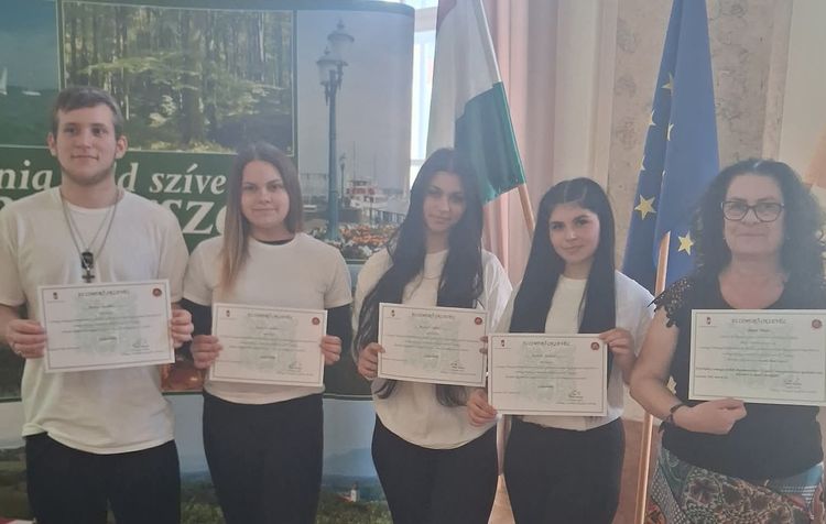 Tűzzel-lélekkel a sikerért: 4. hely a megyei döntőn