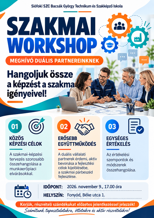 Szakmai Workshop