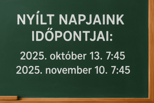 Nyílt napok 2025