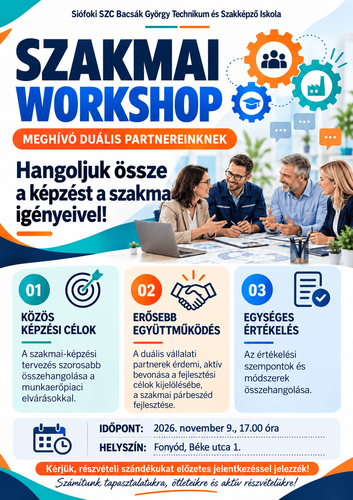 Szakmai Workshop